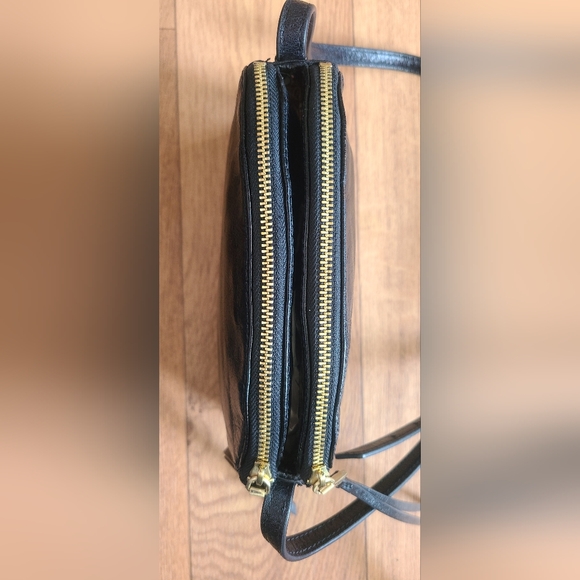 HOBO Black Soft Leather Evella Crossbody Bag - Picture 3 of 13